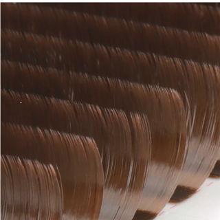 Brown Lashes with Premium German PBT Fiber