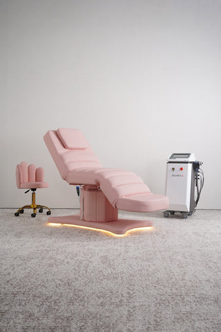 Ergonomic Luxury Lash Table and Chair