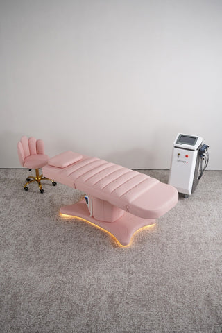 Ergonomic Luxury Lash Table and Chair