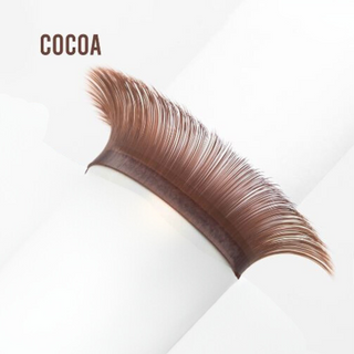 Brown Lashes with Premium German PBT Fiber