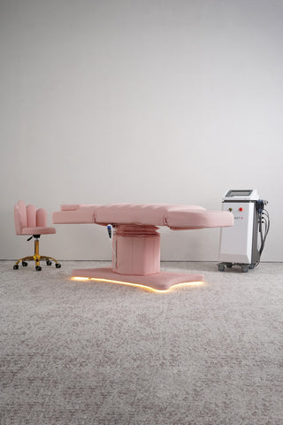 Ergonomic Luxury Lash Table and Chair