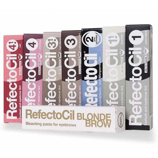 Refectocil Tint best-eyelash-tint-brand Blonde/Bleaching Paste,Black 1,Blue Black 2.0,Natural Brown 3.0,Light Brown 3.1,Chestnut 4.0,Red 4.1