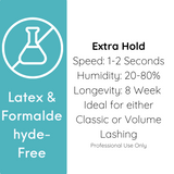 Adhesive  -  Extra Hold 2 Sec