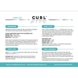 Curl Five lash lift instructions