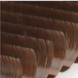 Brown Lashes with Premium German PBT Fiber