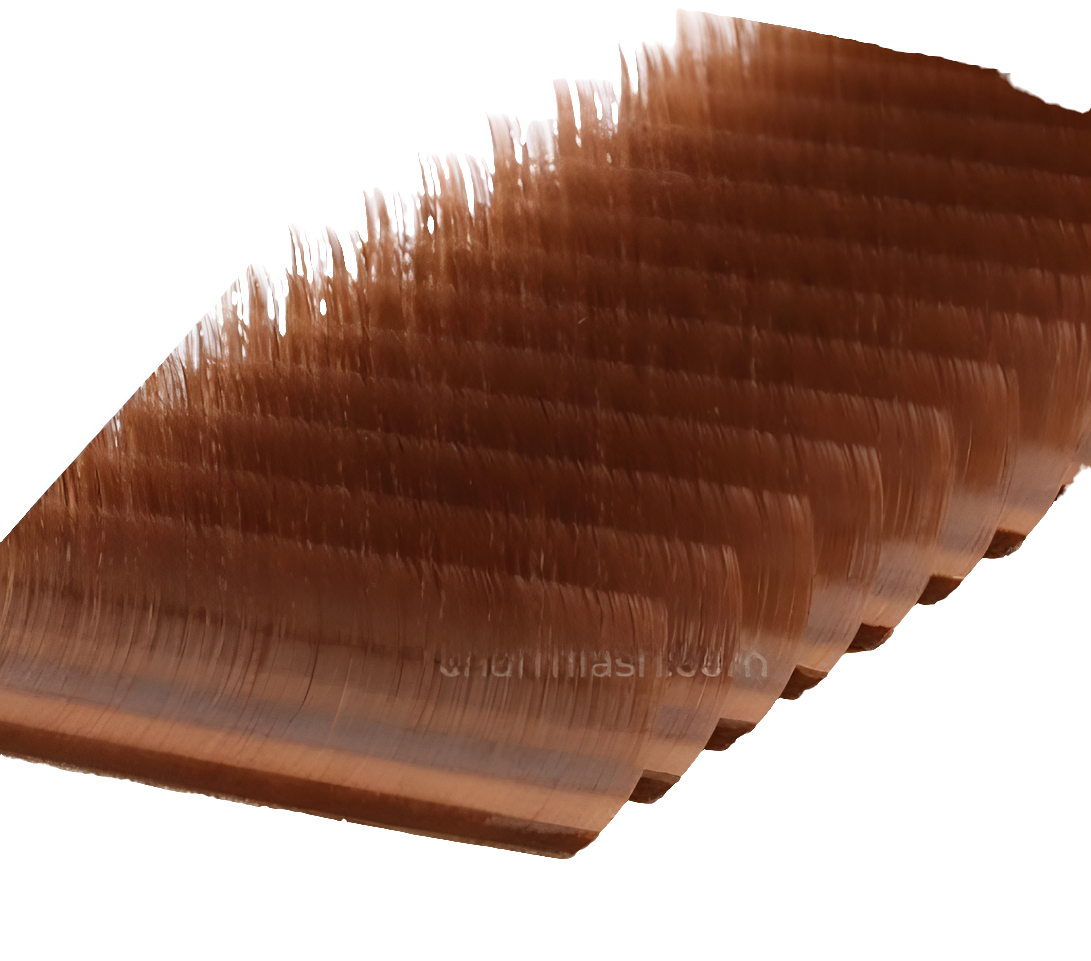 Brown Lashes with Premium German PBT Fiber